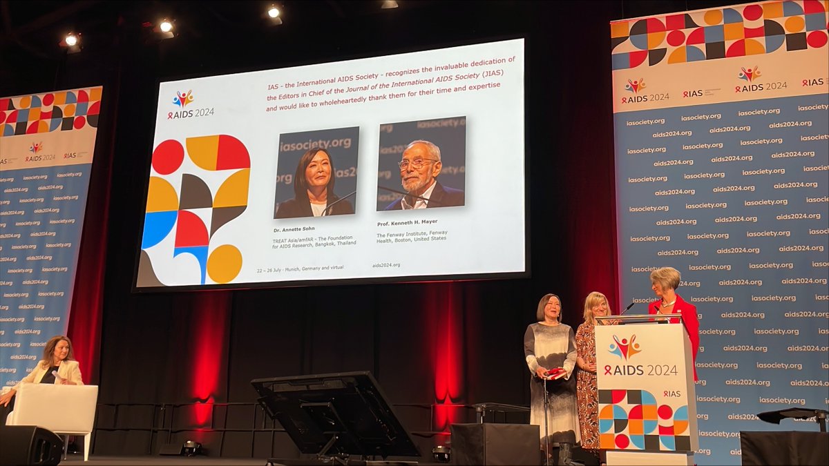 IAC - the International AIDS Conference (@aids_conference) on Twitter photo Happy 20th birthday to <a href="/jiasociety/">Journal of the IAS</a>! 🎉
And special thanks to the Editors-in-Chief, <a href="/annettesohnBKK/">Annette Sohn</a> and Kenneth Mayer, whose tireless dedication ensures that the open-access journal continues to serve the #HIV research community at large. Happy 20th birthday to <a href="/jiasociety/">Journal of the IAS</a>! 🎉
And special thanks to the Editors-in-Chief, <a href="/annettesohnBKK/">Annette Sohn</a> and Kenneth Mayer, whose tireless dedication ensures that the open-access journal continues to serve the #HIV research community at large.