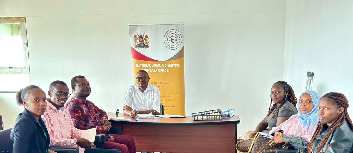 National Legal Aid Service - NLAS (@nlaskenya) on Twitter photo Working with partners ensures we reach out to more vulnerable and marginalized persons in need of legal aid. In Mombasa, we continue to partner with <a href="/HakiCentre/">Haki Centre</a> to enhance access to justice for the public.
#LegalAid #AccessToJustice Working with partners ensures we reach out to more vulnerable and marginalized persons in need of legal aid. In Mombasa, we continue to partner with <a href="/HakiCentre/">Haki Centre</a> to enhance access to justice for the public.
#LegalAid #AccessToJustice