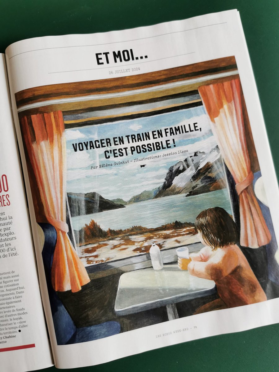 heleneguinhut's tweet image. Alors c'est peut-être pas le bon jour pour vous convaincre, mais dans @LesEchosWeekEnd je vous raconte ces familles qui se lancent dans des grands périples en train à travers l'europe. Vérifiez que vous avez bien étiqueté votre doudou, le départ est imminent ! #sncf #interrail 🚂
