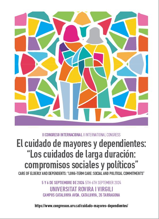 dafitsURV's tweet photo. II CONGRESO INTERNACIONAL
El cuidado de mayores y dependientes
“Los cuidados de larga duración:
compromisos sociales y políticos”

https://t.co/PcrbbAUKYM

Caremodel es un proyecto financiado por el Ministerio de Ciencia e Innovación y coordinado por la URV (PID2020-114887RB-C31) https://t.co/vdQf6BdOTI