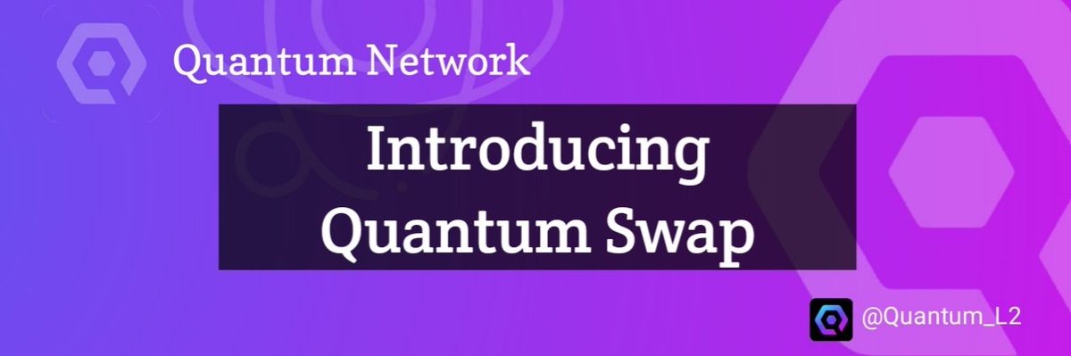 oando__'s tweet image. $QSWAP is a Cross-Chain transaction platform, designed to enable users swap assets across different blockchains without hassle.

Unlike other Cross-Chain protocols,

 #Quantumswap shows it&apos;s uniqueness in the aspect of low gas fees, less complexity and secured transaction.