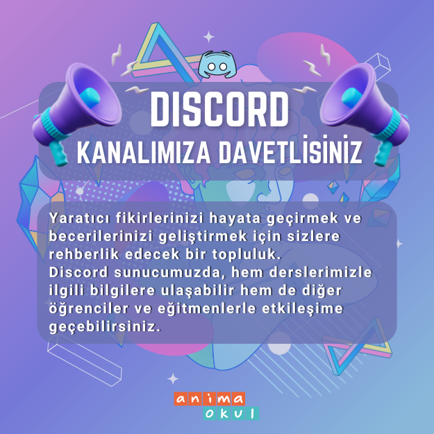 Anima Okul Discord kanalımıza davetlisiniz...

discord.com/invite/QagHBUC…
⬆️⬆️⬆️