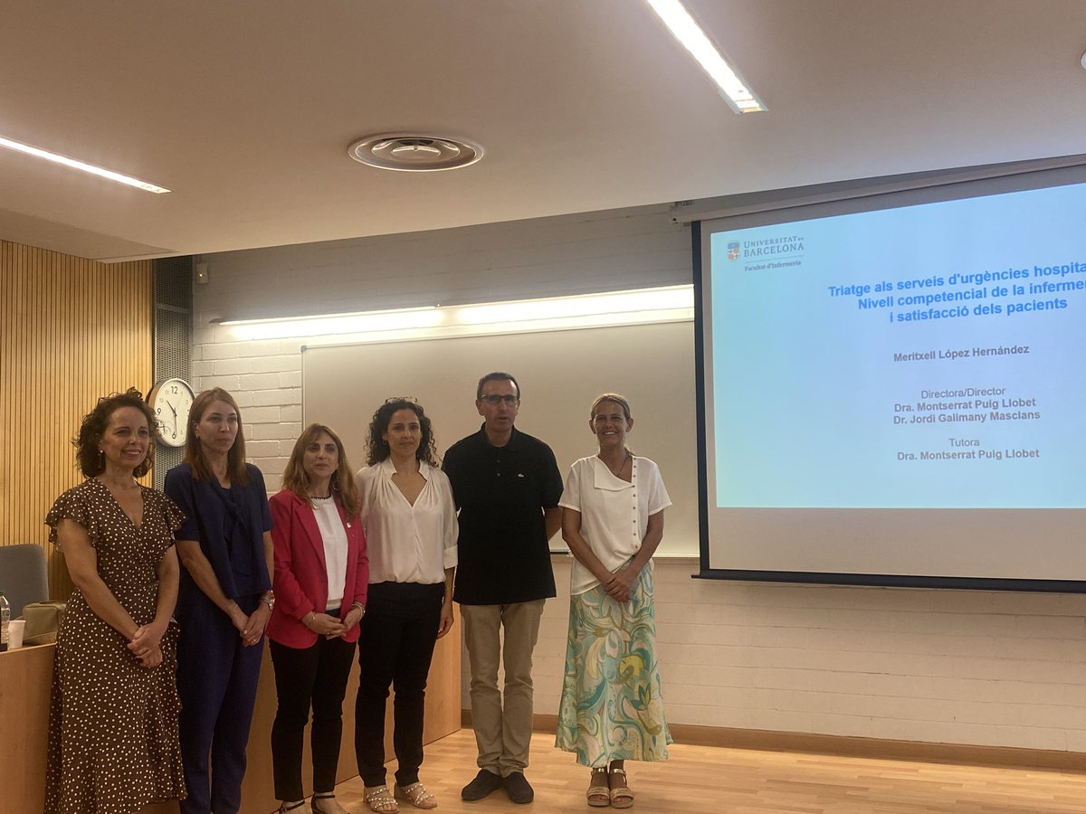Felicitats Dra. Meritxell López Hernández . Gran infermera i exemple del que és aplicar els resultats d’un estudi  en noves accions per millorar el Benestar de les persones. Recerca que ja provoca canvis!! <a href="/enfermeriaub/">Infermeria UB</a> <a href="/hbellvitge/">Hospital Universitari Bellvitge | HUB</a> @hviladecans <a href="/jordigalimany/">jordigalimany</a>