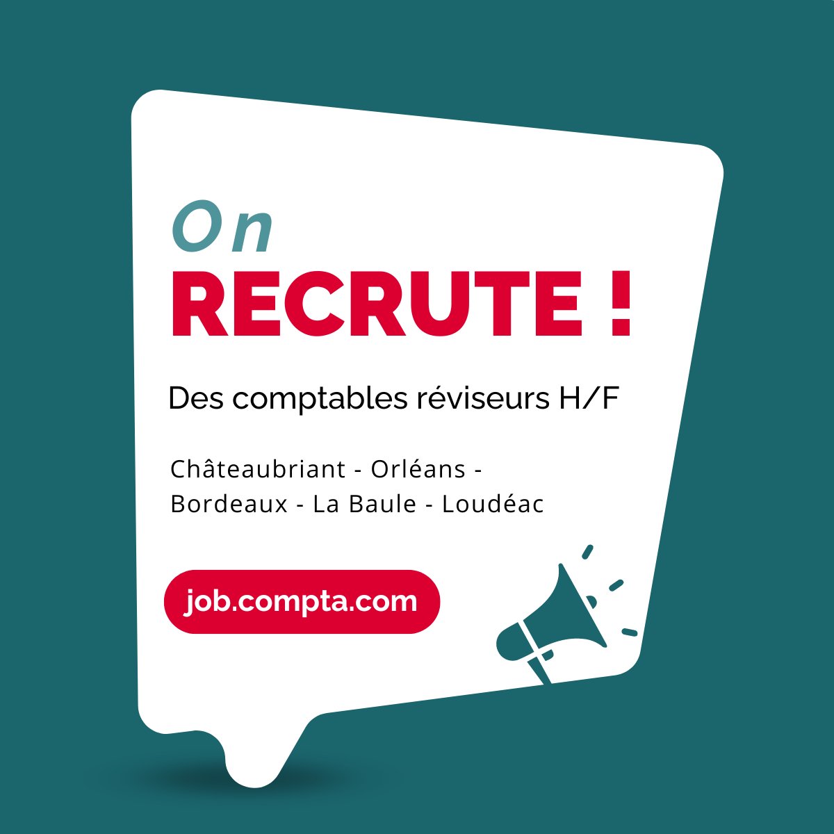 📢Rejoignez notre réseau ComptaCom en tant que comptable réviseur 📢

Votre mission ? 
➡️ Réviser et constituer des bilans et liasses fiscales pour l’ensemble de nos clients

👉 eu1.hubs.ly/H0bjGcG0

#emploi #job #comptabilité #ComptaCom #opportunité #recrutement #comptable