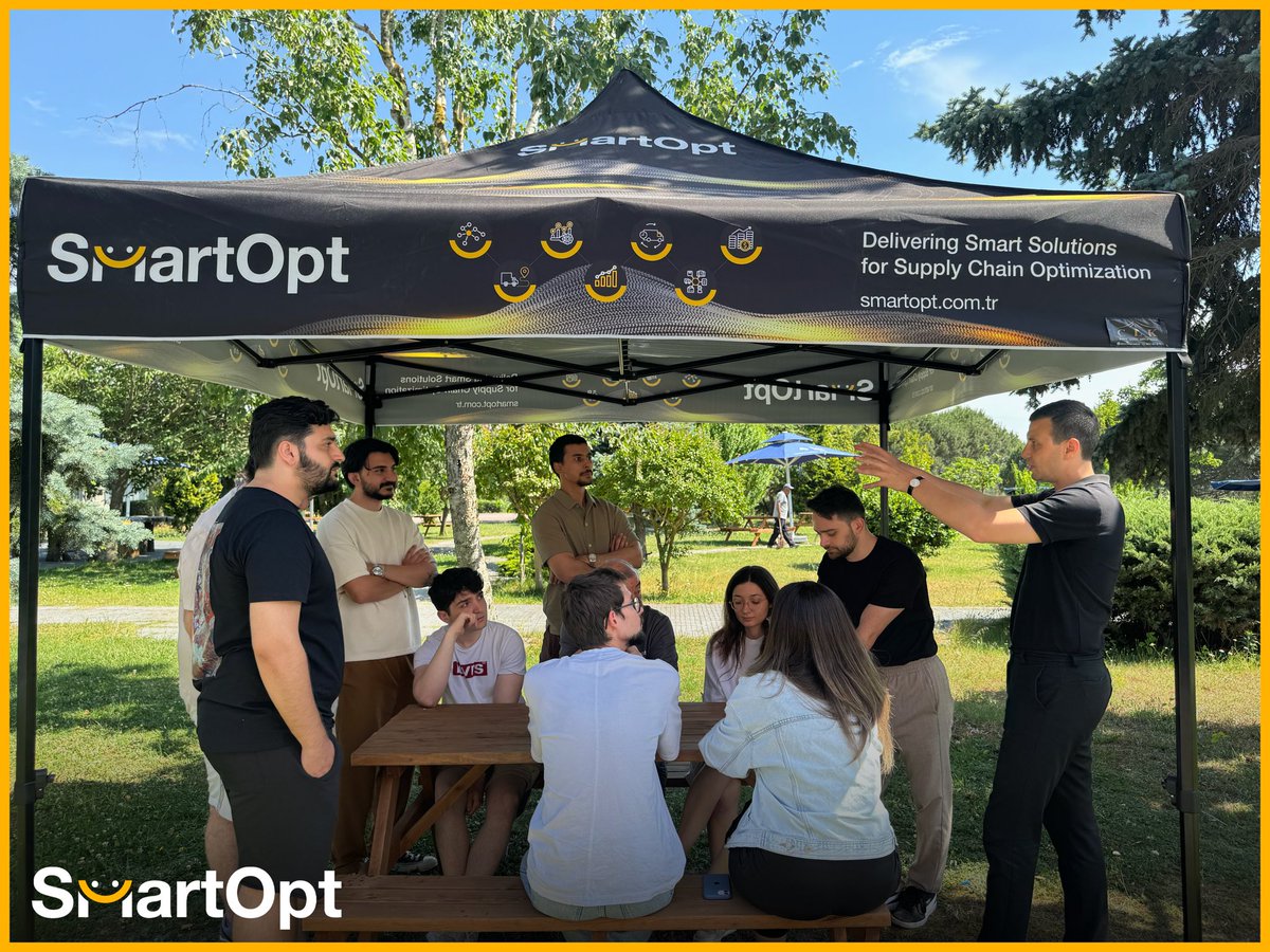 SmartOpt_'s tweet photo. As SmartOpt #team, we talked about new #technologies and #artificial intelligence in our new office’s garden.
#SmartOpt #optimizasyon #supplychainmanagement #artificialintelligence #machinelearning #optimization #supplychain #logisticsmanagement #ia #ml #business #technology https://t.co/uF3AT8Jgjo