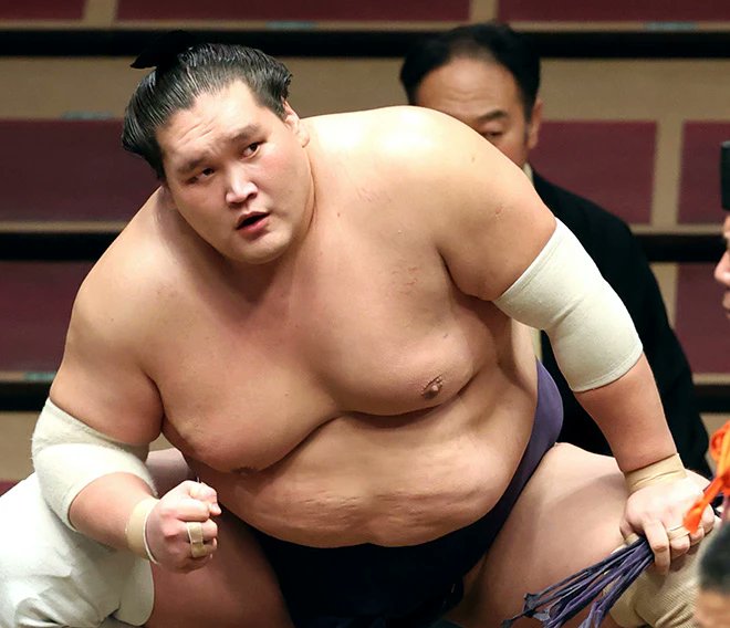 ElbuenRikishi's tweet photo. Mañana Terunofuji vs Takanosho. 

Yendo 12-1, si el Kaiju gana se lleva matemáticamente el yusho aún quedando un día de torneo! 

¿Llegó el décimo? Teru lleva tiempo diciendo que quería conseguir su décimo yusho, y mañana tiene su oportunidad!! VAMOS KAIJU! https://t.co/DMZ3KB02pq