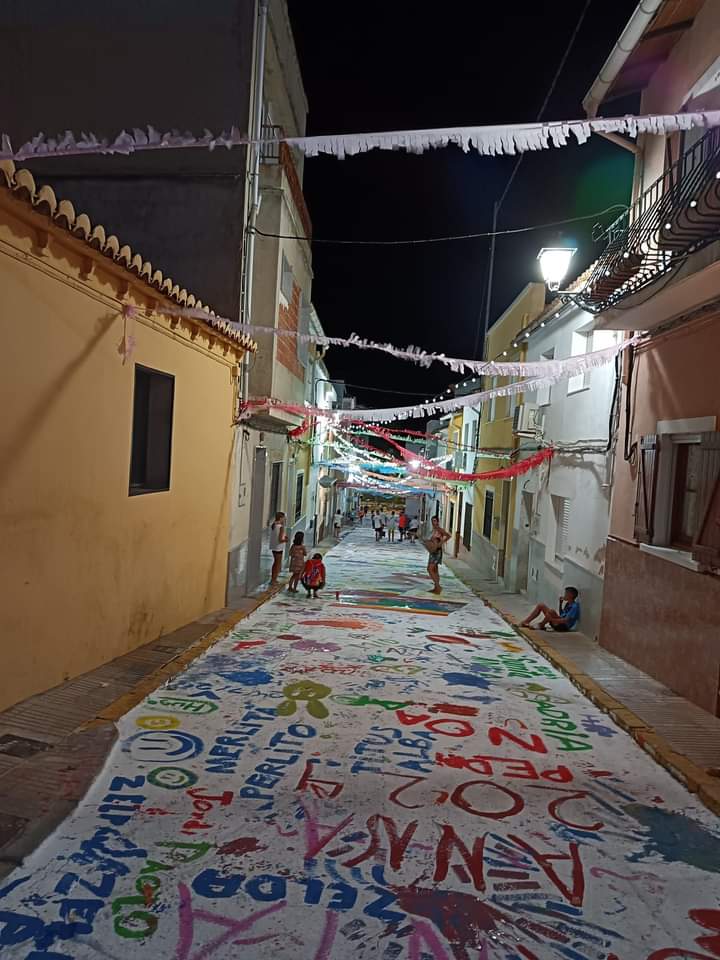 alfandech's tweet image. Romeria #FestesSantaAnna'24  #Simat de la #Valldigna 📸 Carrer Sta. Anna.