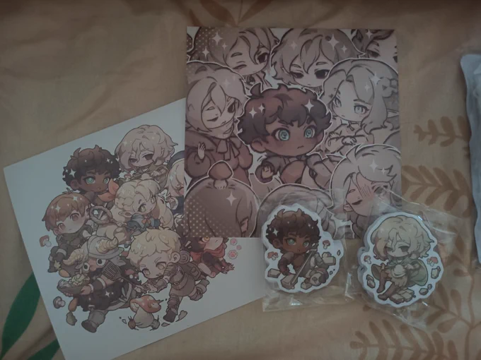 I make merch so that I can have kabumisu merch for myself and other people buying it is just a bonus.