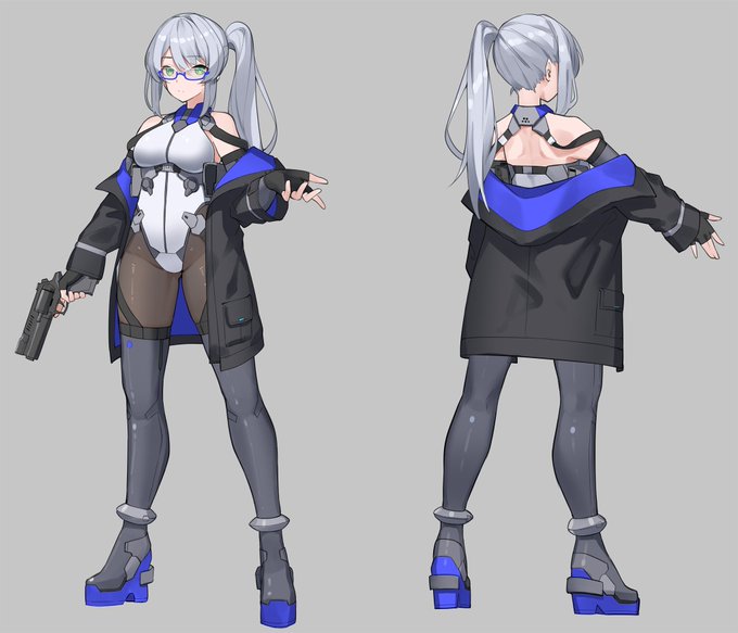 SkebでOCのスーツデザイン納品しました! 