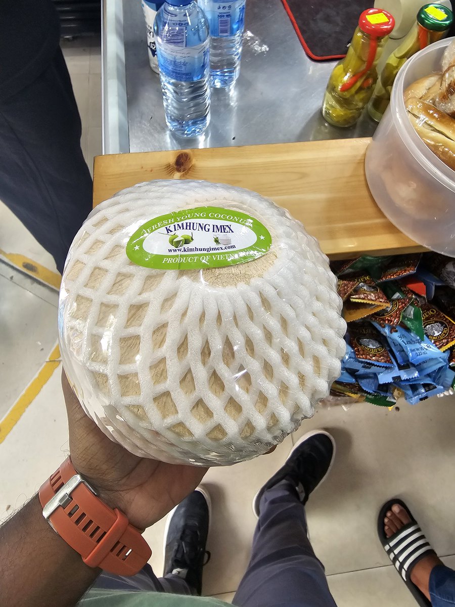 Imported vietnamese coconut. Now in Male' for 25rf. I mean why cant any responsible authority foresee these issues arising? Few years back they lifted the ban on coconut import. Since tuna import is also allowed, tmrw we will promote imported tuna and allow that to happen?