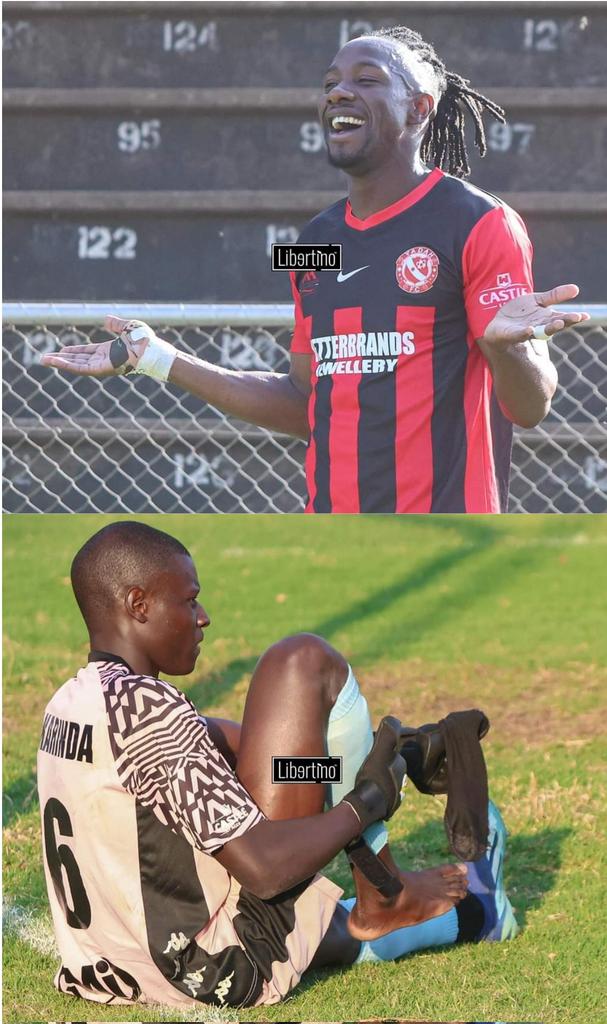 Darlington Gatsi (@dt_gatsi) on Twitter photo This is only allowed in Zimbabwe's topflight. Two players, two different kit brands (Nike and Kappa), same team (Yadah), same match. Normalizing the abnormal.
📸 <a href="/libstix/">Liberty Mugari</a> This is only allowed in Zimbabwe's topflight. Two players, two different kit brands (Nike and Kappa), same team (Yadah), same match. Normalizing the abnormal.
📸 <a href="/libstix/">Liberty Mugari</a>