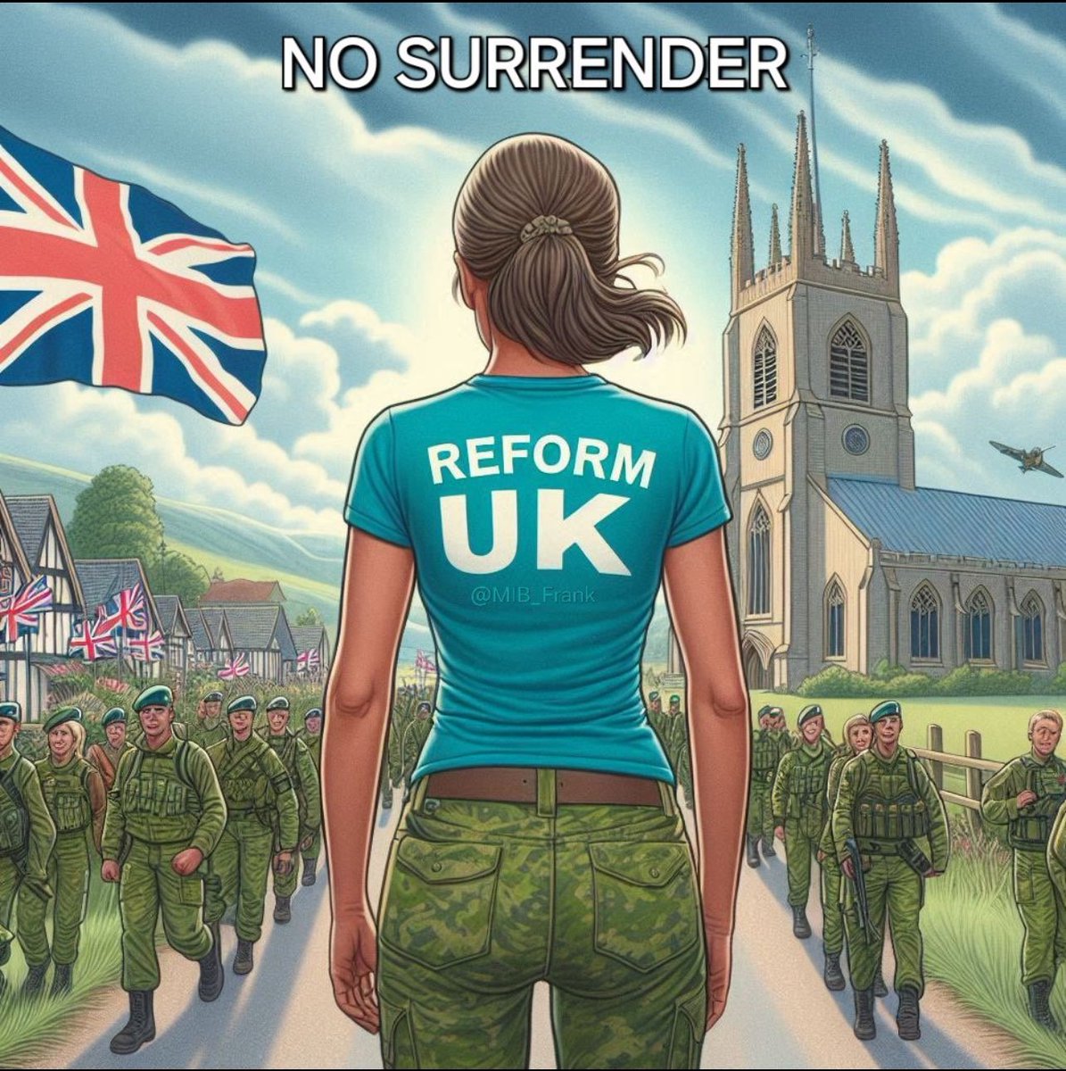 I'm seeing lots of people saying "I'm losing hope," "The UK is done" and "I want to leave."

Don't you see... that's exactly what they want you to feel. They want you to give up!

🛑 STOP 🛑 
We're British, we shall never surrender!

#Reform #ReformUK #VoteReform #VoteReformUK