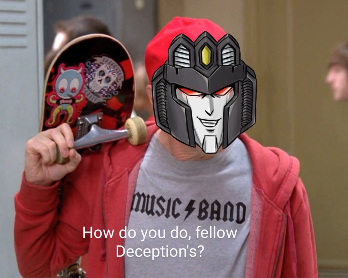 lexforth's tweet image. I had to make this since the news Steve Buscemi was the new voice of Starscream