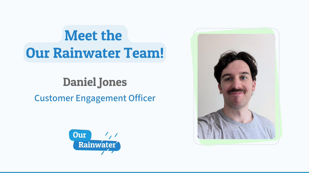 A warm welcome to one our of our newest team members, Daniel! He is our Customer Engagement Officer 👨‍💻 #OurRainwater #MeetTheTeam