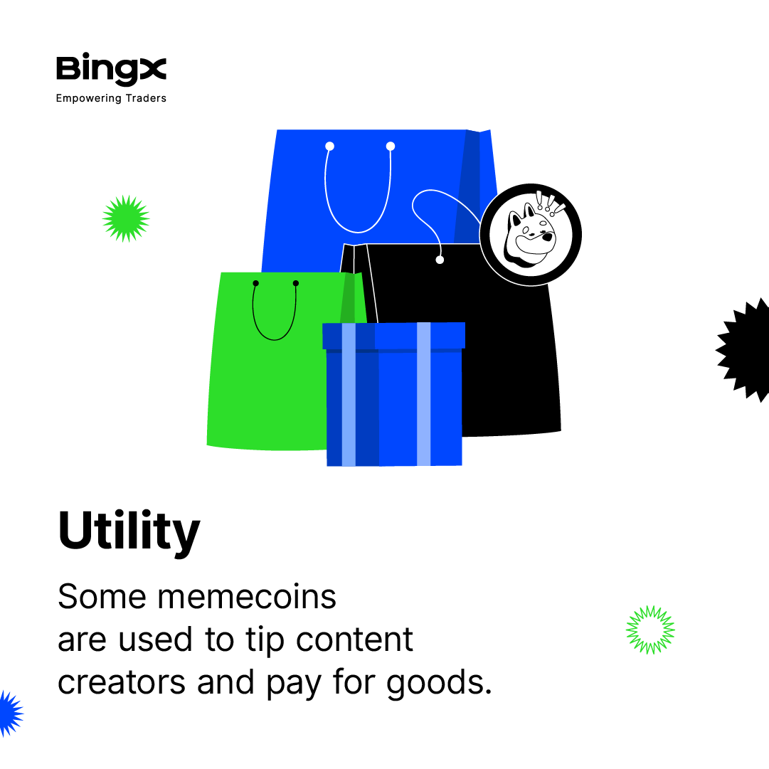 BingXOfficial's tweet photo. #Memecoins aren't just fun โ they mean business too!
#BingXLearn https://t.co/VmgquU1wOg