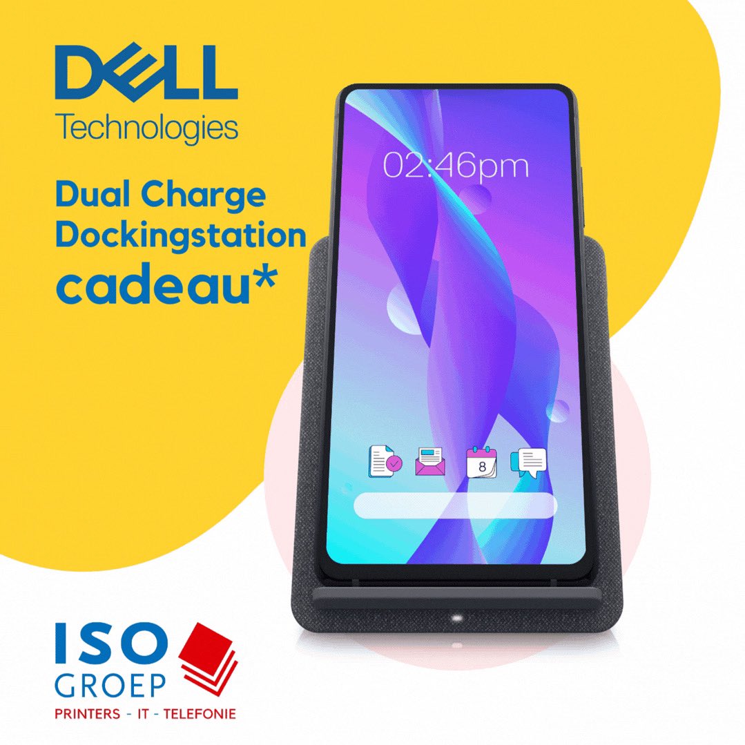 #Dell 🌞zomer🌞 actieweken. Ontvang bij je bestelling Dell producten deze prachtige  #dockingstation en #oplader cadeau!

Onze sales binnendienst vertelt je graag meer: 
✅ Bel 0418-655050 
📩 Mail j.kaashoek@isogroep.nl