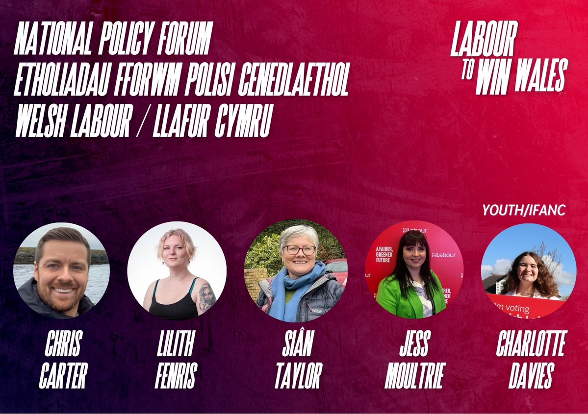 Labour to Win (@labtowin) on Twitter photo ON THE BALLOT! 🏴🌹
Our amazing Welsh NPF candidates have been successfully nominated. ✅
When ballots drop, make sure to vote: <a href="/CarterRoutes/">Chris Carter</a>, @LillithFenris, <a href="/MoultrieJess/">Cllr Jess Moultrie 🌹✨</a>, @smt49 and <a href="/CharlotteCymru/">Charlotte Davies 🌹🦻🏴</a> for Youth Rep. ON THE BALLOT! 🏴🌹
Our amazing Welsh NPF candidates have been successfully nominated. ✅
When ballots drop, make sure to vote: <a href="/CarterRoutes/">Chris Carter</a>, @LillithFenris, <a href="/MoultrieJess/">Cllr Jess Moultrie 🌹✨</a>, @smt49 and <a href="/CharlotteCymru/">Charlotte Davies 🌹🦻🏴</a> for Youth Rep.