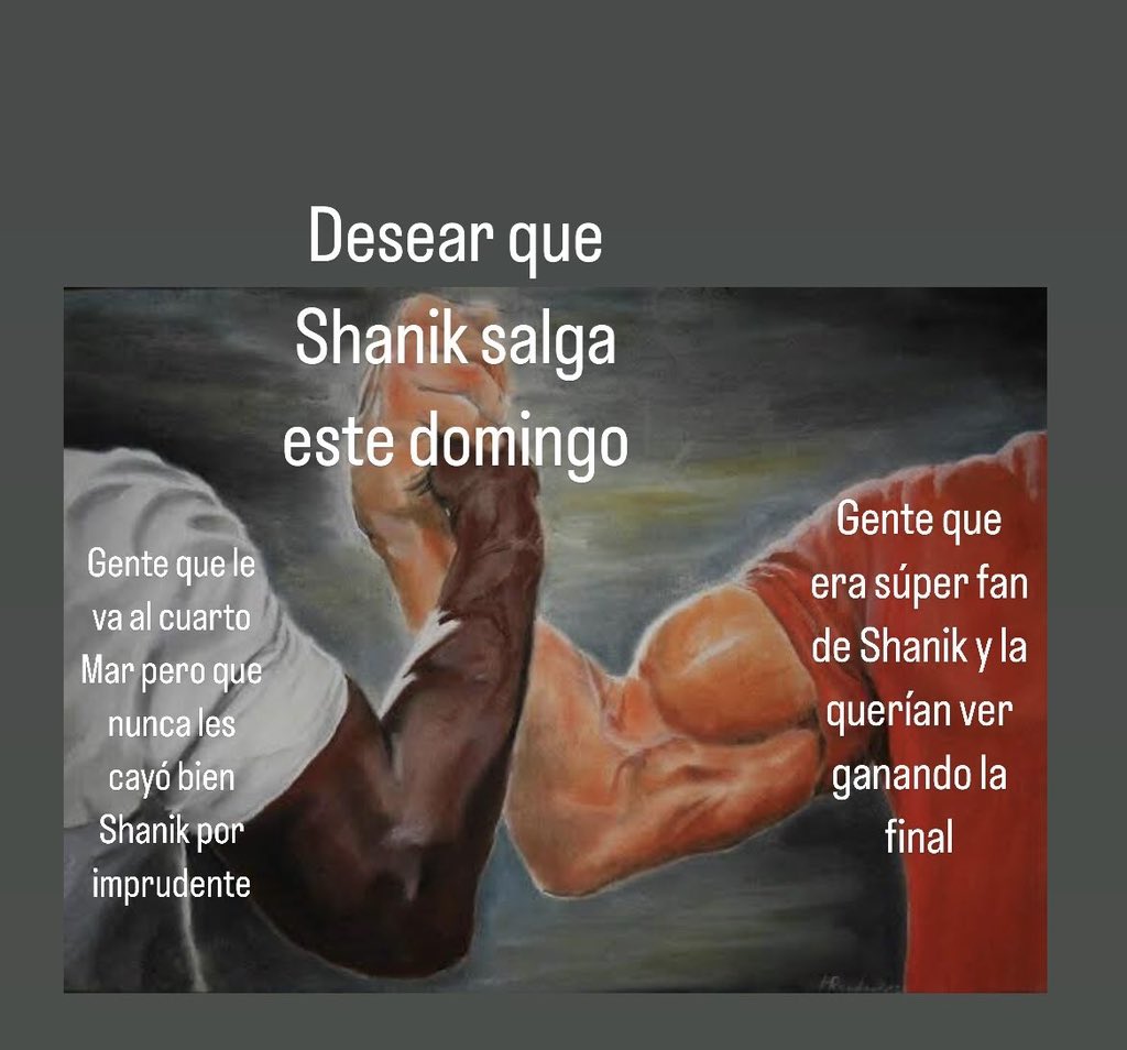 Así las cosas con #LCDFMX2 🥲

Quedamos 🤡 apoyando a Shanik