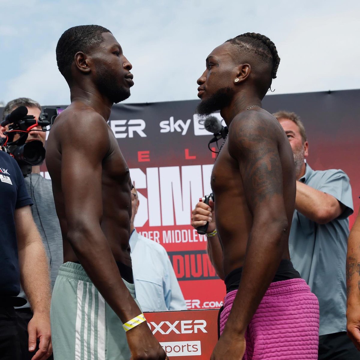 “JFK” in 𝐩𝐞𝐚𝐤 condition 😮‍💨💪

<a href="/joel_fk_/">Joel Kodua</a> in fantastic shape heading into his 7th professional fight 😤

#ChelliSimpson | 03.08.24 | Oakwell Stadium | @skysportsboxing | <a href="/peacock/">Peacock</a>