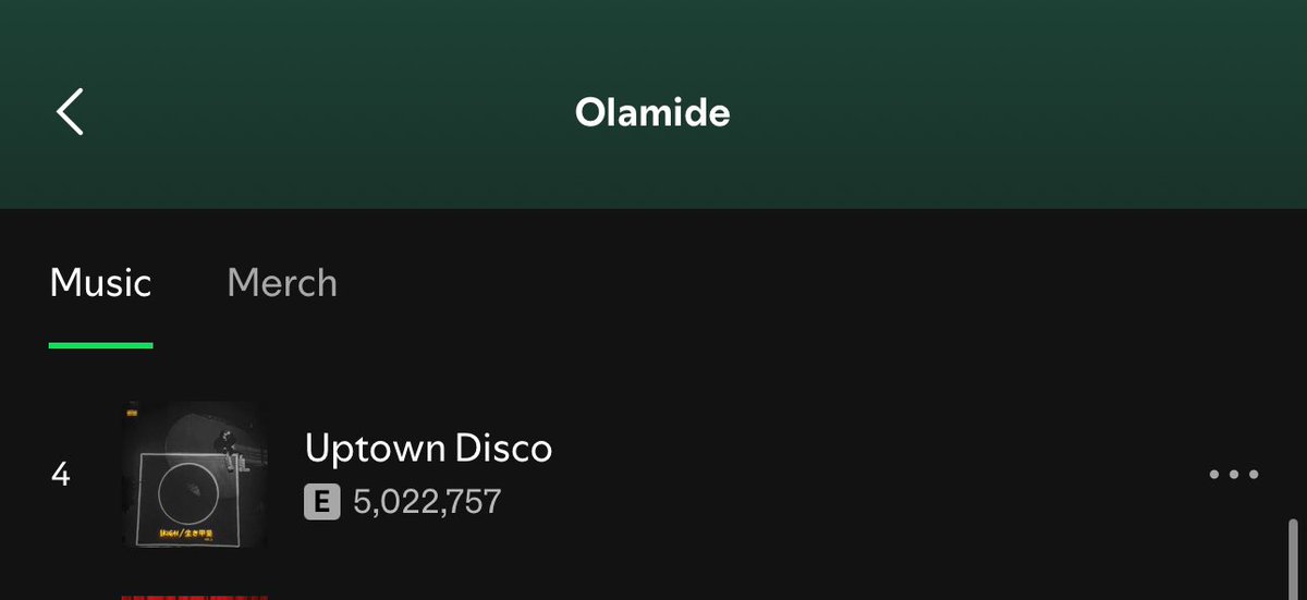 .<a href="/Olamide/">Olamidé</a> , <a href="/fireboydml/">Fireboy DML</a> &amp; <a href="/asakemusik/">ASAKE</a> ‘Uptown Disco’ has surpassed 5M+ streams on Spotify! 🚀🔥

Fi-fi-fire ! 🔥🔥