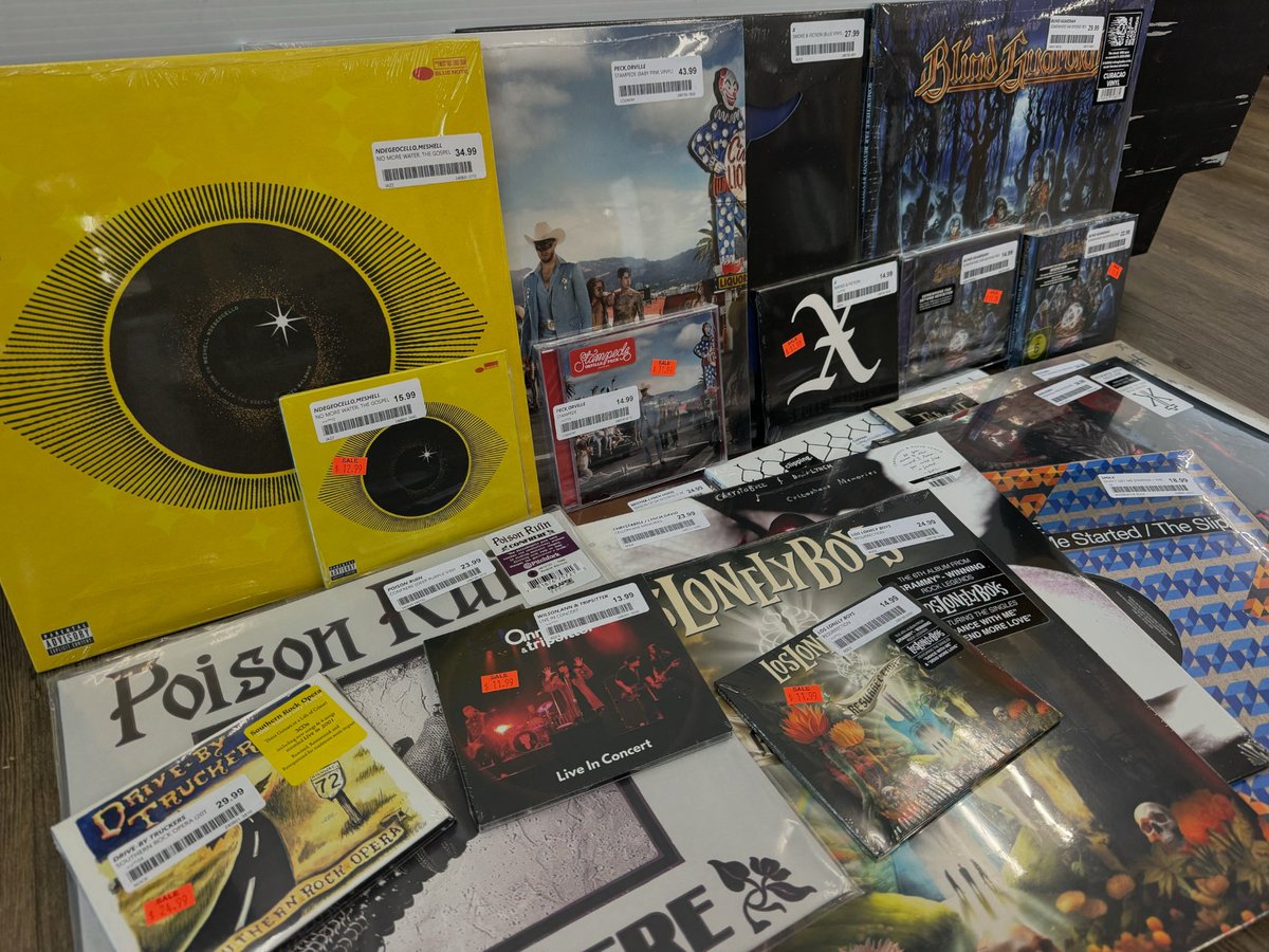New release round-up! This week we’ve got new albums by Orville Peck, X, Blind Guardian, Poison Ruin, Los Lonely Boys, Meshell Ndegeocello, Brotha Lynch Hung, Kerry King, The Smile, plus, reissues from Fallujah, Clipping, live albums from Ann Wilson &amp; Tripsitter and lots more!
