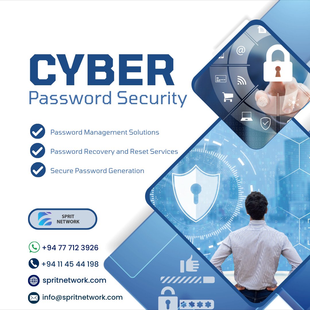 spritnetwork's tweet image. 🔒 Enhance your cyber password security with Sprit Network! We offer password management solutions, recovery and reset services, and secure password generation. Learn more: spritnetwork.com/cybersecurity-… 
 #CyberSecurity #DataProtection #SpritNetwork