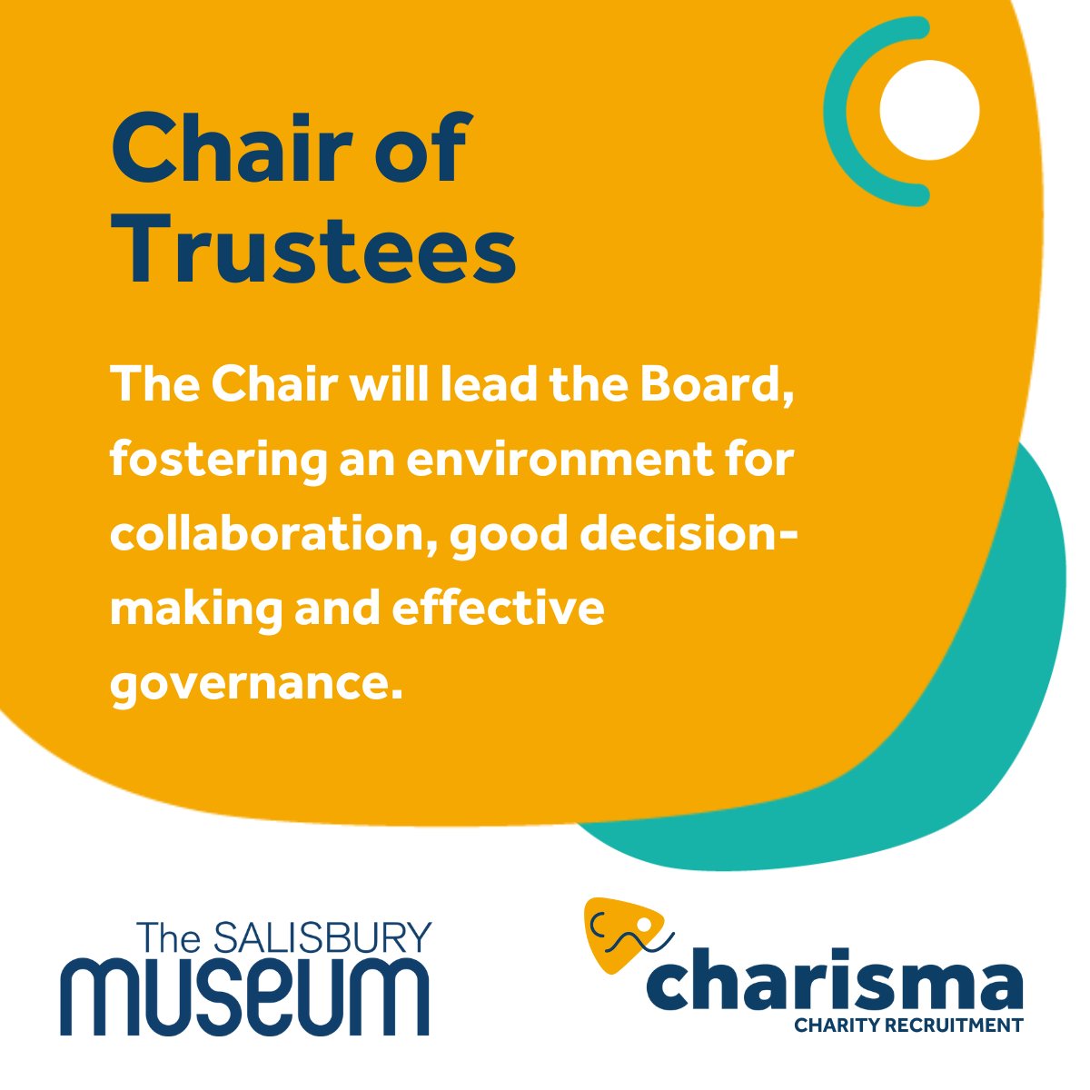 Exciting opportunity to become the next Chair of Trustees for The Salisbury Museum. 
For more information and to view the candidate pack, please visit:

charismarecruitment.co.uk/jobs/7220-Chai… 

#heritage #culture #trustee