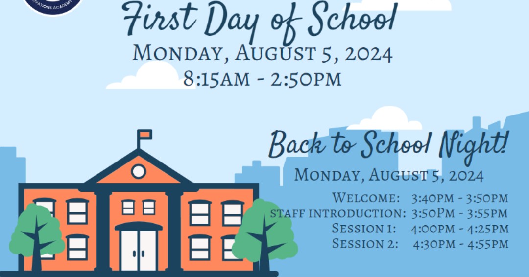 We hope everyone has had a restful and fun summer! School starts  Monday, August 5th and following the school day we will hold our Back to School Night. Please see the flier for more information. We look forward to seeing you soon!  #BackToSchool #SchoolLife #DGIAfamily