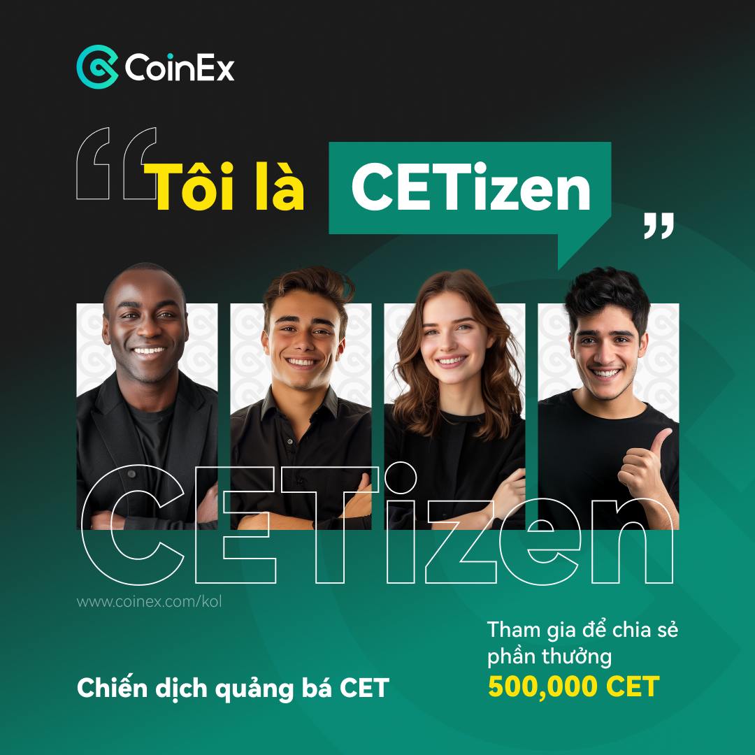 hgsharecom's tweet photo. 📣 Trở thành #CETizen ngay để chia sẻ giải thưởng ~70.000 USDT!
💲 Chia sẻ hiểu biết của bạn về token $CET của chúng tôi và chia thưởng lên tới 1,000,000 $CET!
⭐️Kiếm nhiều tiền hơn bằng cách thu hút số lần hiển thị cao hơn và tạo nội dung chất lượng. https://t.co/WoqdYvkoIA