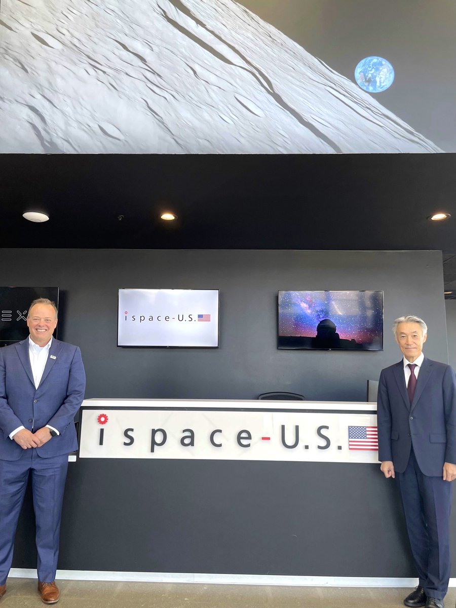 ispace_us_inc's tweet photo. It was our honor to host Ambassador Shigeo Yamada from the Embassy of Japan to the United States of America at our facility in Denver, Colorado, this week. We are thrilled to see Japan-U.S. bilateral cooperation fostered. #ispace #ispaceUS @JapanEmbDC https://t.co/cvMIiaUG85