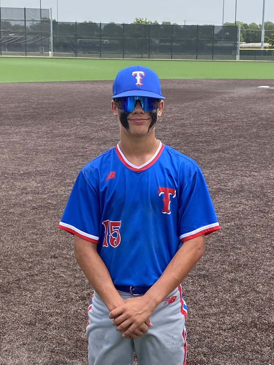 FiveToolTexas's tweet photo. F: @tx_senators Davila 11, Diamond Prospects 2027 7
PoG: Bryson Bell 2-3, 3B, 2 RBI
Notable: Elijah Ramírez 2-3, 2 RBI | William Cross 2-3, 3B, RBI | Zach Espinoza 1-1, 3 RBI | @herrera17__ 2-2, RBI, BB https://t.co/d97Xgrhzgn