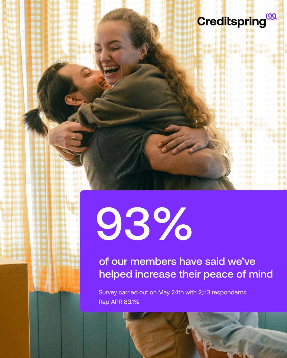 Self-care month is here!🧘🏽‍♂️

And our members have been sharing how using our products has improved their financial health.

It's fair to say that what we're offering goes beyond loans - it's peace of mind.

Don't believe us? 93% of our members agree!