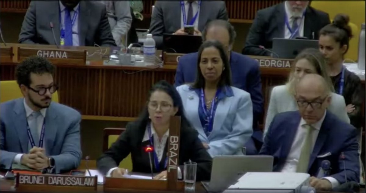 SueReid24's tweet image. #ISA29 The ISA Assembly has appointed a new Secretary General. Congratulations to Brazil&apos;s Leticia Carvalho whose oceanographic background will be an asset as the organisation continues to develop a governance regime for the international deep sea bed.
#OceanJustice
#DeepSeabed