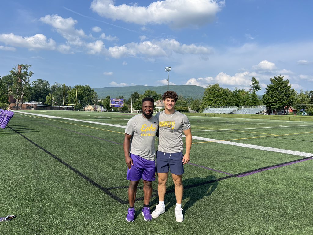 After a great visit and call with Coach Raymond, I’m proud to announce that I have received an offer of support from Williams College!!  Thank you <a href="/Coach_Miggs/">Ramon Mignott</a> and <a href="/CoachHennessey/">Nick Hennessey</a> for the hospitality and tour. #GoEphs
 
<a href="/ScoutNickP/">Coach Nick Pennisi</a> <a href="/LHSPioFootball/">Lynnfield High Pioneer Football</a> <a href="/PactPerformance/">Pact Performance</a>