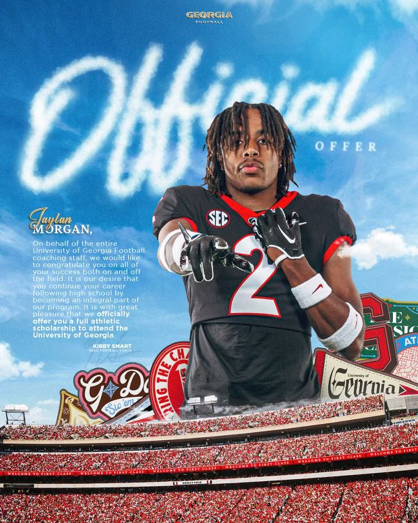Blessed and thankful <a href="/GeorgiaFootball/">Georgia Football</a> <a href="/Coach_TRob/">Travaris Robinson</a> <a href="/CoachDee_UGA/">Donte Williams</a> <a href="/KirbySmartUGA/">Coach Kirby Smart</a> #GoDawgs !