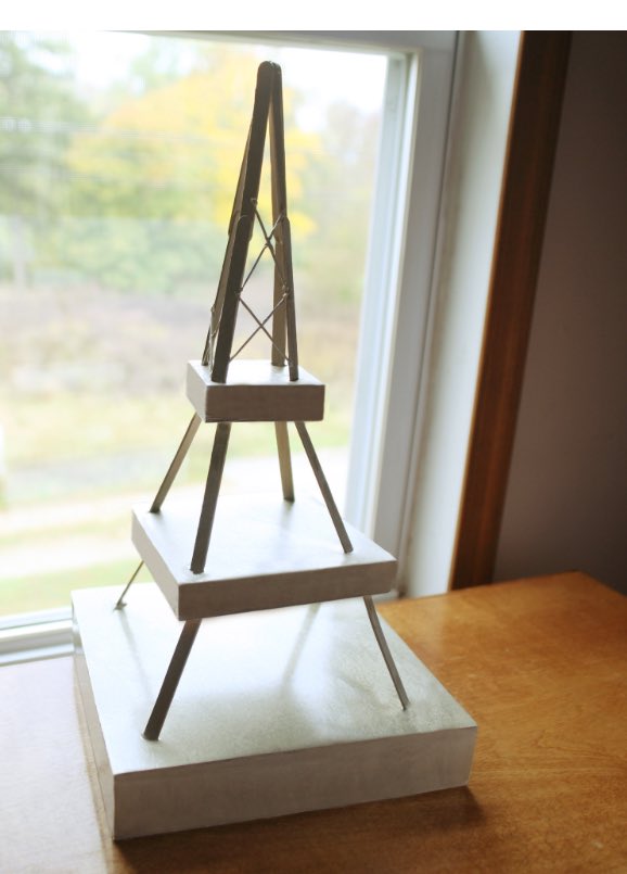 what the Eiffel Tower is gonna look like after all the metal got taken to be put in these Olympic medals #OlympicGames