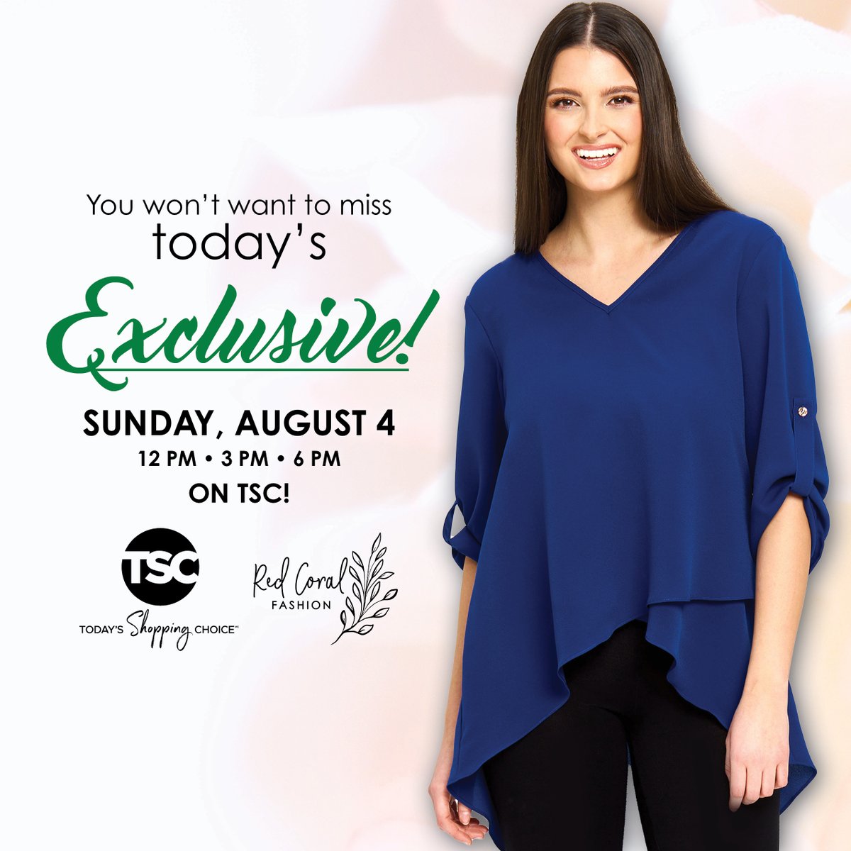 RedCoralFashion's tweet image. WE'RE LIVE on @shoptsc !🛍️🥳

Join Angela as she showcases our best Fall Transitional items☀️🍂

Watch and Shop now t.ly/IZFJe 🛒🛍️📺
.
.
.
#TSC #Notification #FallTransitional #Fashion #WatchUsLive #Shopping #RetailTherapy #ShopLocal #Toronto #Mississauga #Shopping