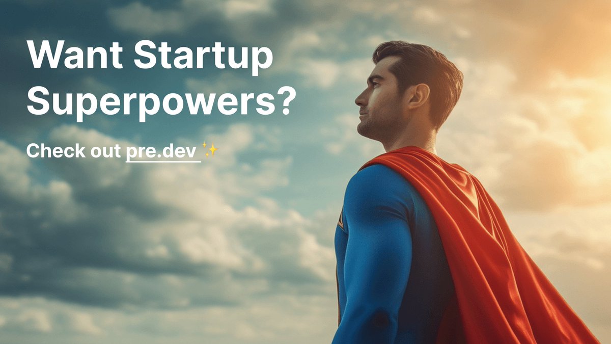 predotdev's tweet photo. Attention Founders and Startup Enthusiasts! 🚀 

Unlock tech superpowers with our suite of AI tools for creating products. 🔥

Experience the superpowers at https://t.co/WOb8bGPWGs 💫

#Startup #Tech #AI #predev https://t.co/MO2FeB2X6Z
