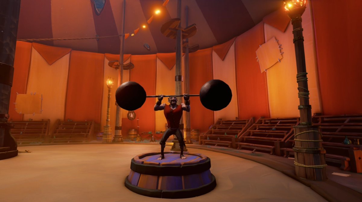 Yeah Buddy, Lightweight Baby
Theme: Summer Sports  
#SoTShot  
<a href="/SeaofThieves/">Sea of Thieves</a> 
#SeaOfThieves