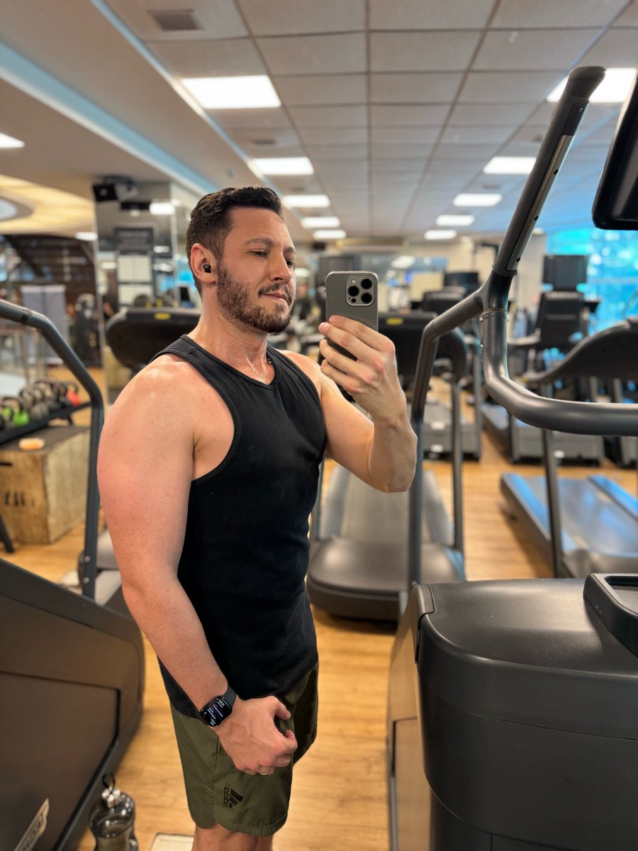 Último check na academia antes das férias 😍