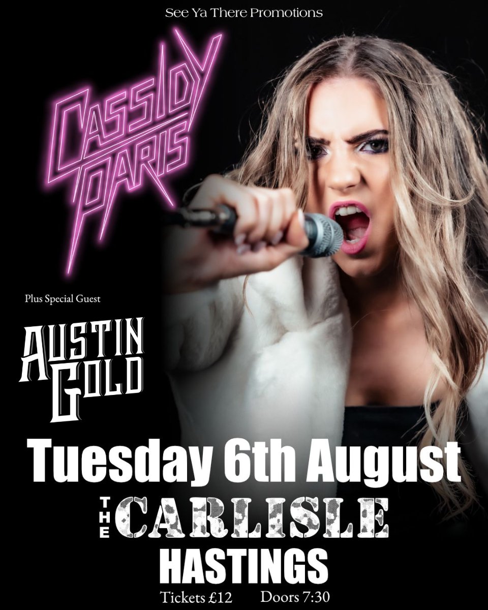 Austin Gold (@austingold_band) on Twitter photo Only 4 days left until we're performing with <a href="/cassidyparisj/">cassidyparisofficial</a> at The Carlisle Hastings and we are beyond excited to debut our brand new single for you! Only 4 days left until we're performing with <a href="/cassidyparisj/">cassidyparisofficial</a> at The Carlisle Hastings and we are beyond excited to debut our brand new single for you!