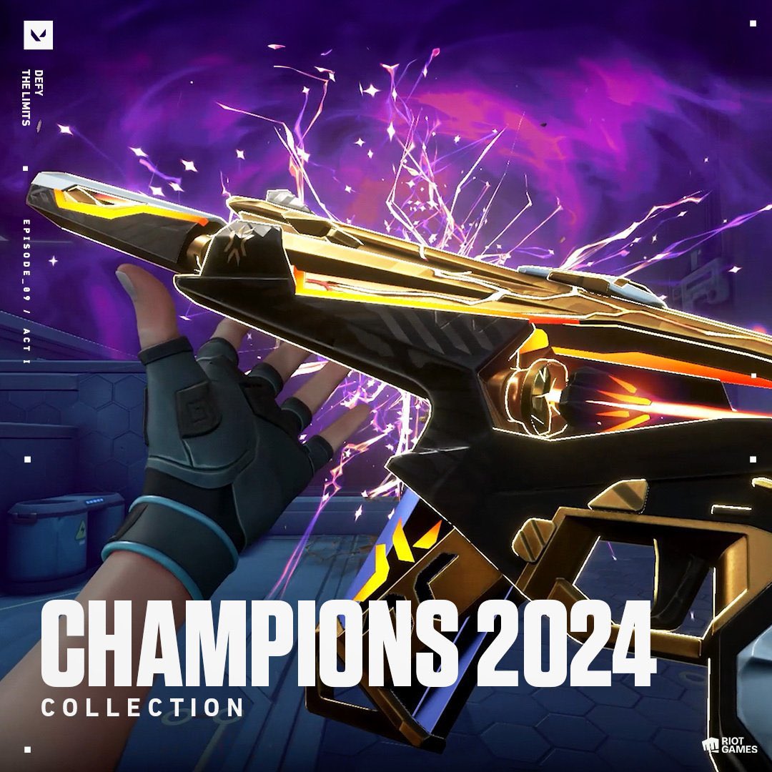 💫 VALORANT GIVEAWAY - CHAMPIONS 2024 BUNDLE 💫

1⃣ Follow <a href="/DestrianVAL/">Destrian</a> &amp; <a href="/koyoJ1n/">SUP Koyo</a>
2⃣ Like &amp; retweet
3️⃣ Tag 2 friends

🏆 Ends August 11th