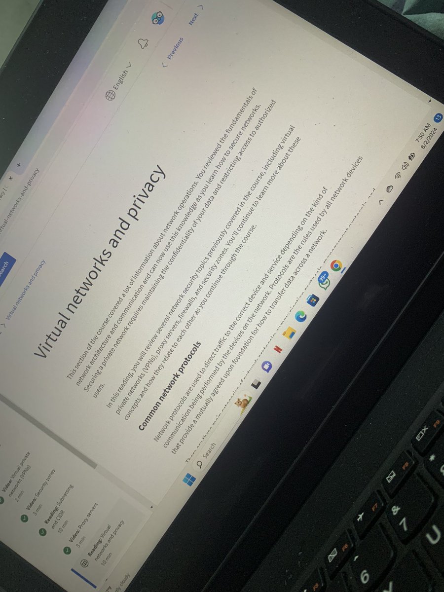JirehsChild's tweet image. Day 16: Diving into Proxy Servers, Virtual Networks, and Privacy:-Today, I learned about the role of proxy servers, the functionality of virtual networks, and the importance of privacy in cybersecurity. 
#Cybersecurity #ProxyServers #VirtualNetworks #Privacy #TechLearning