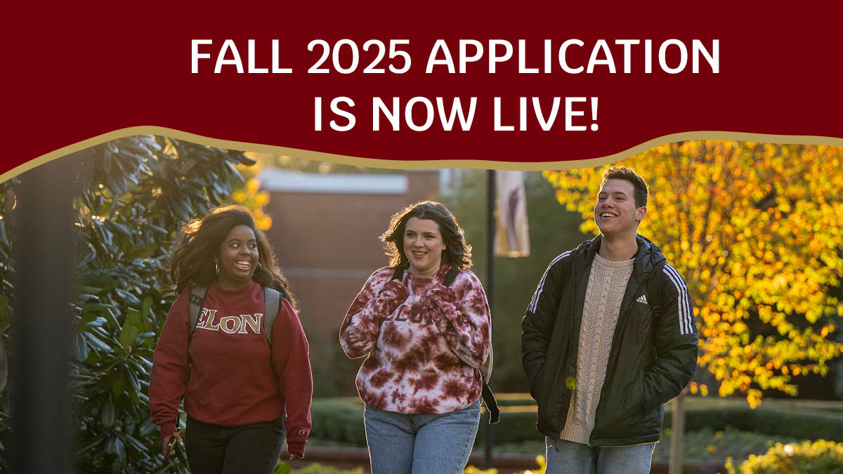 Elon Admissions tweet media