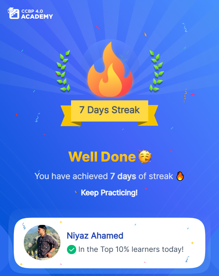 OfAnu20481's tweet photo. Hello everyone, hope everything is going well for you. Today i had a amazing python assessment test and i got full score in that assesment and also i finished my 235 streak successfuly.  #53dayscode #google #amazon #zoho #Meta #NxtCodeChallenge https://t.co/YdR4BWHnIs