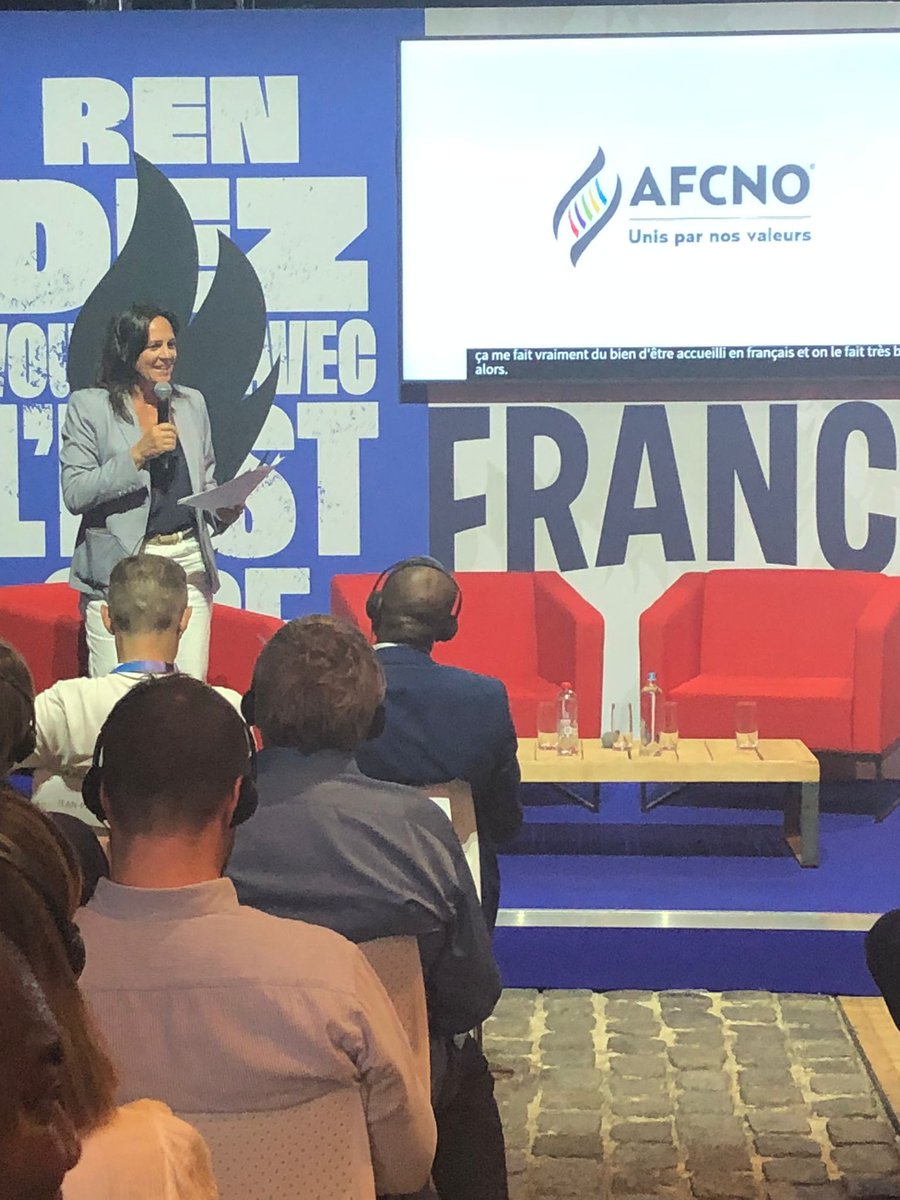 AFCNOlympique's tweet photo. Aujourd’hui, l'AFCNO a mis la francophonie sportive à l’honneur au #ClubFrance ! Deux tables rondes explorant l’impact du sport et des grands événements sportifs internationaux dans le monde francophone se sont tenues en présence de @IsabelleCharest et Fabienne Bourdais. https://t.co/SSqALo33rt