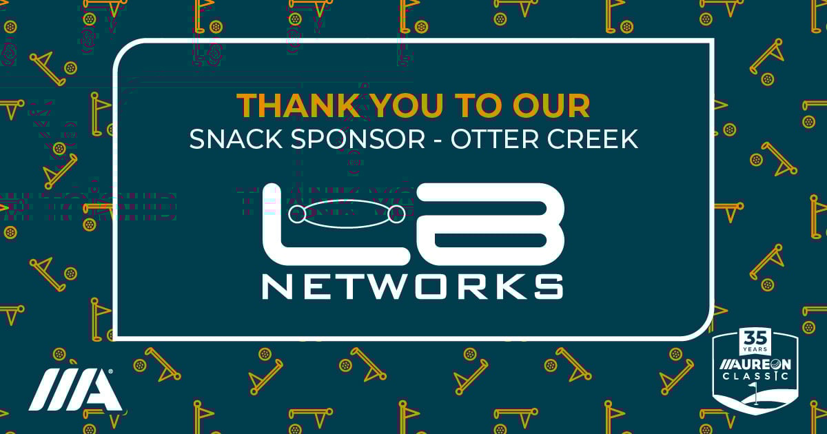 Thank you to LB Networks for being the Snack Sponsor at Tournament Club of Iowa at the #35AureonClassic!