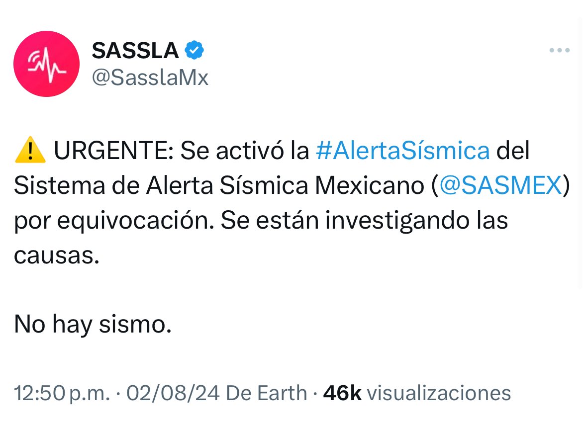 kconejo50's tweet photo. #Sismo #PUEBLA #Alertasismica 
Ya están confirmando que no hubo sismo
@SkyAlertMx @SasslaMx https://t.co/GVdCMxEd9I