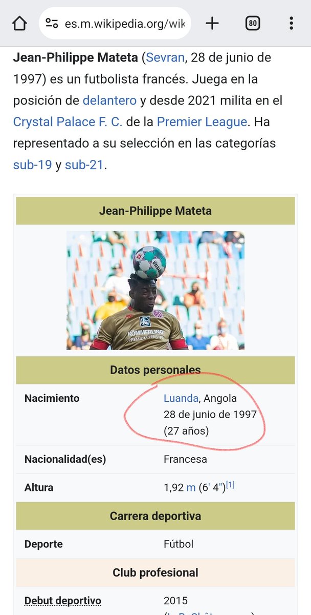 Y los franceses se quejan de la canción argentina. De donde es el que hizo el gol?

NO FALLA.