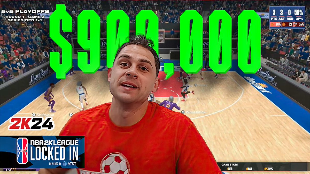 .<a href="/JoeKnowsYT/">Joe Knows</a> reacts to a $900K 5v5 tournament on this all-new episode of NBA 2K League Locked In powered by <a href="/ATT/">AT&T</a>!

📺: youtu.be/uE5CWxKmLas